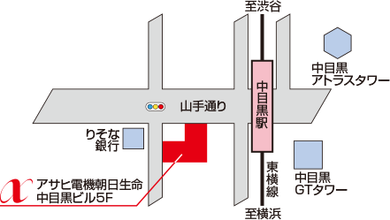 本社までの地図